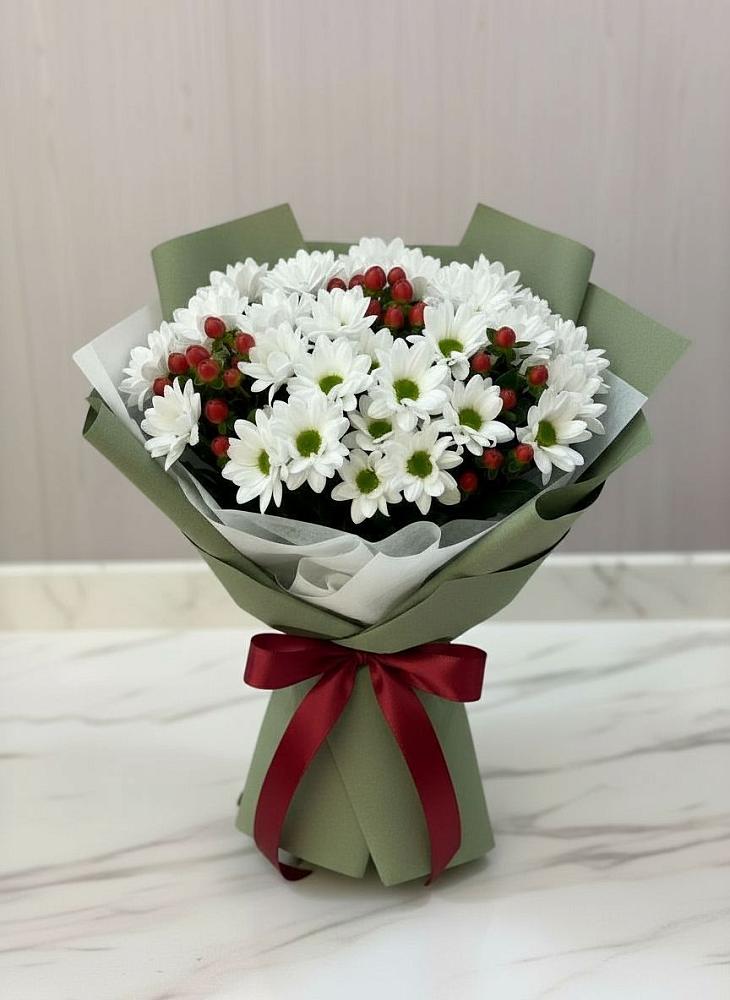 Букет цветов из: Хризантемы в Бурукшуне