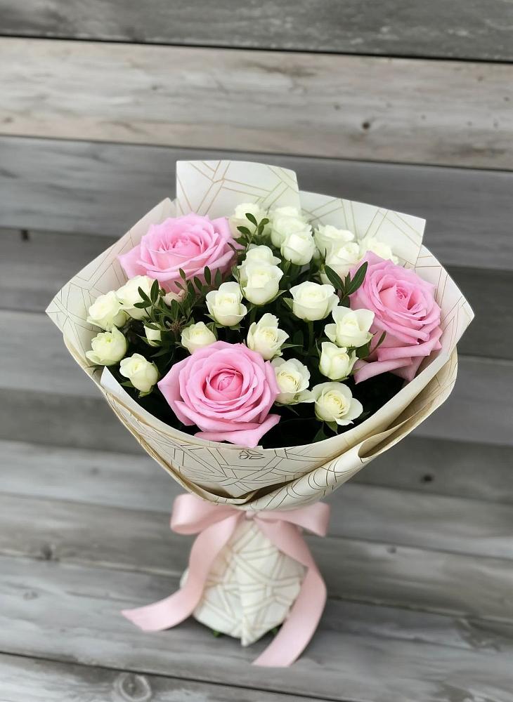 Букет цветов из: Розы в Бурукшуне