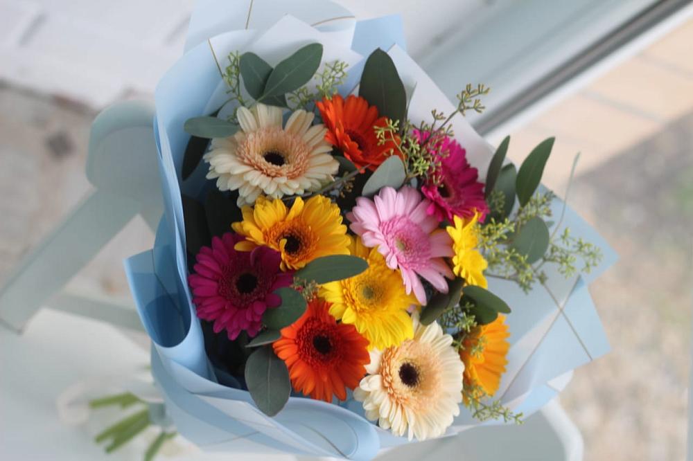 Букет цветов из: Герберы в Бурукшуне