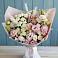 Букет цветов из: Альстромерии и Розы в Бурукшуне