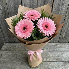 Букет цветов из:  Герберы в Бурукшуне