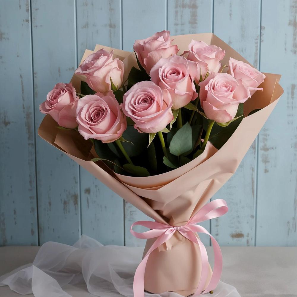 Букет цветов из: Розы в Бурукшуне