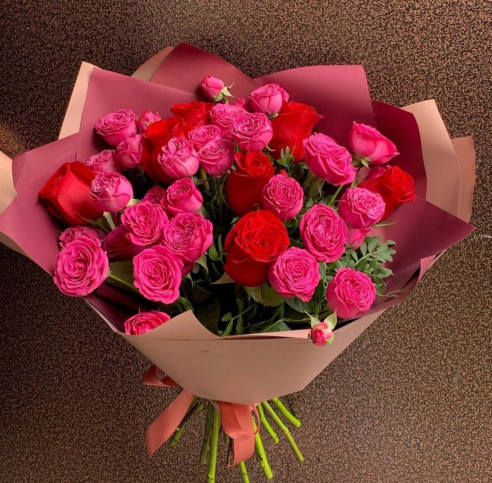 Букет В объятьях нежности в Бурукшуне