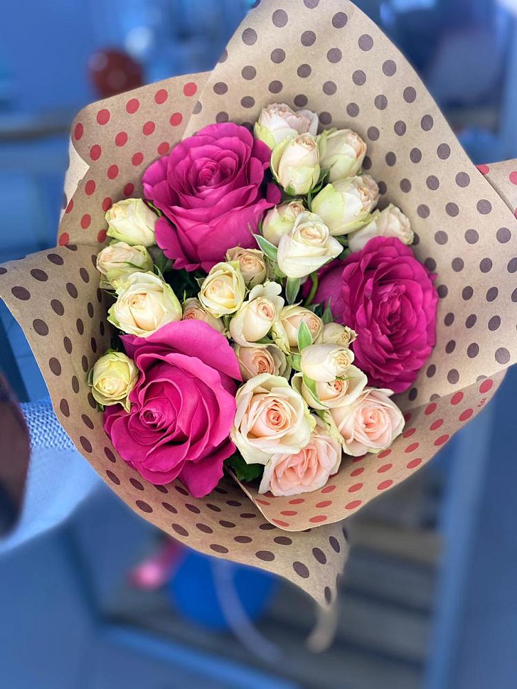 Букет цветов из: Розы в Бурукшуне