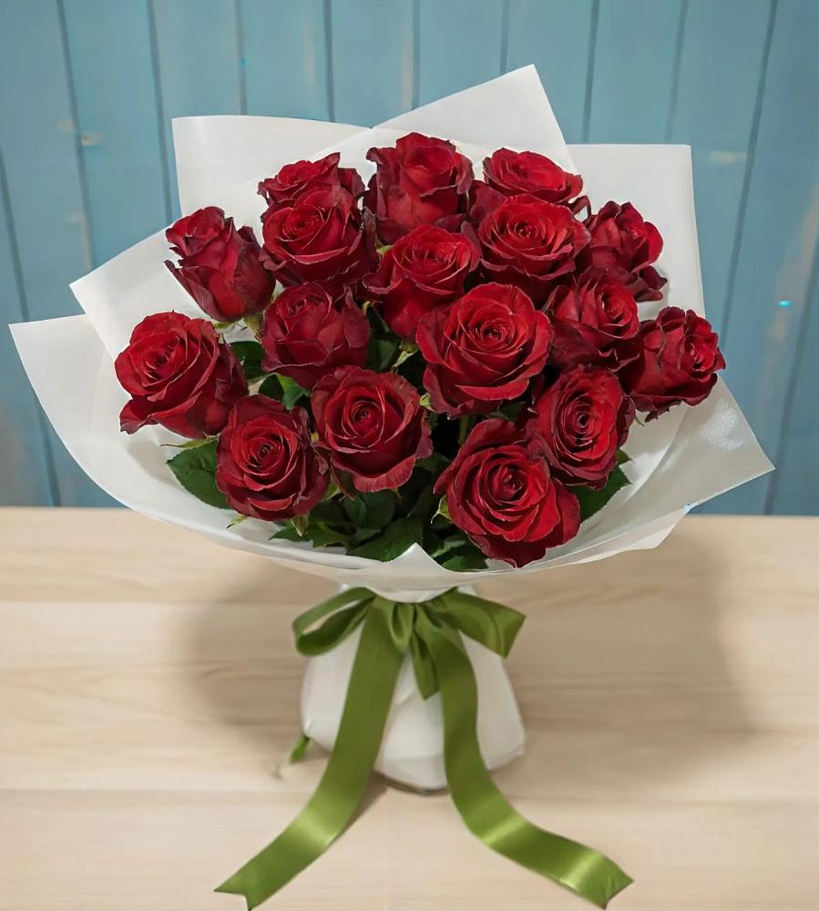 Букет Красные розы в Бурукшуне