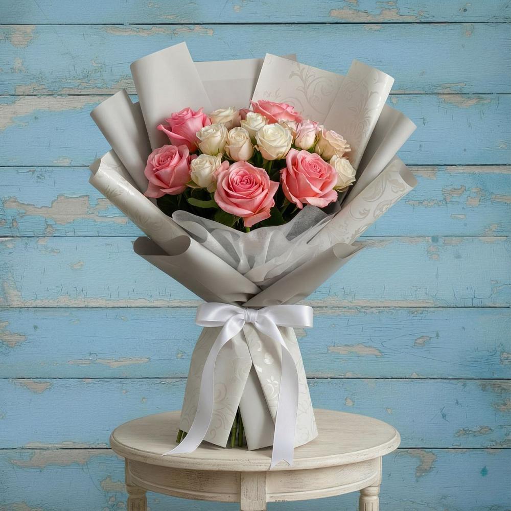 Букет цветов из: Розы в Бурукшуне