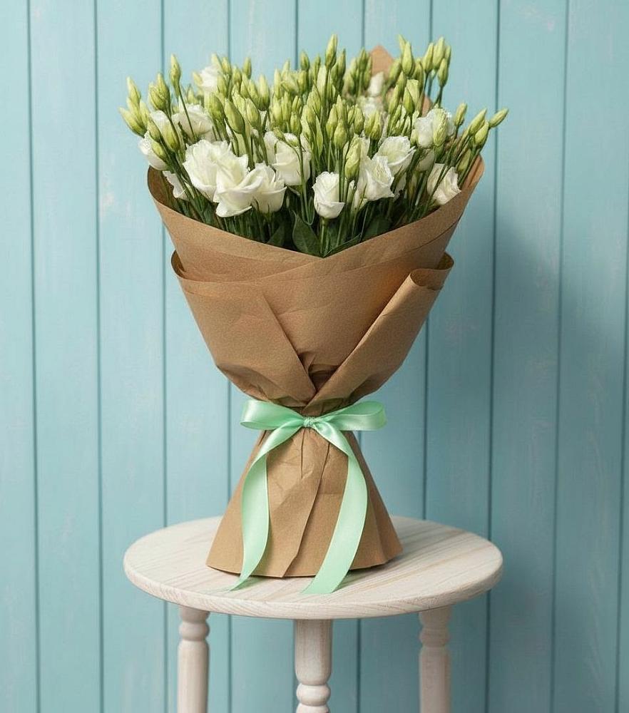 Букет цветов из: Лизиантусы в Бурукшуне