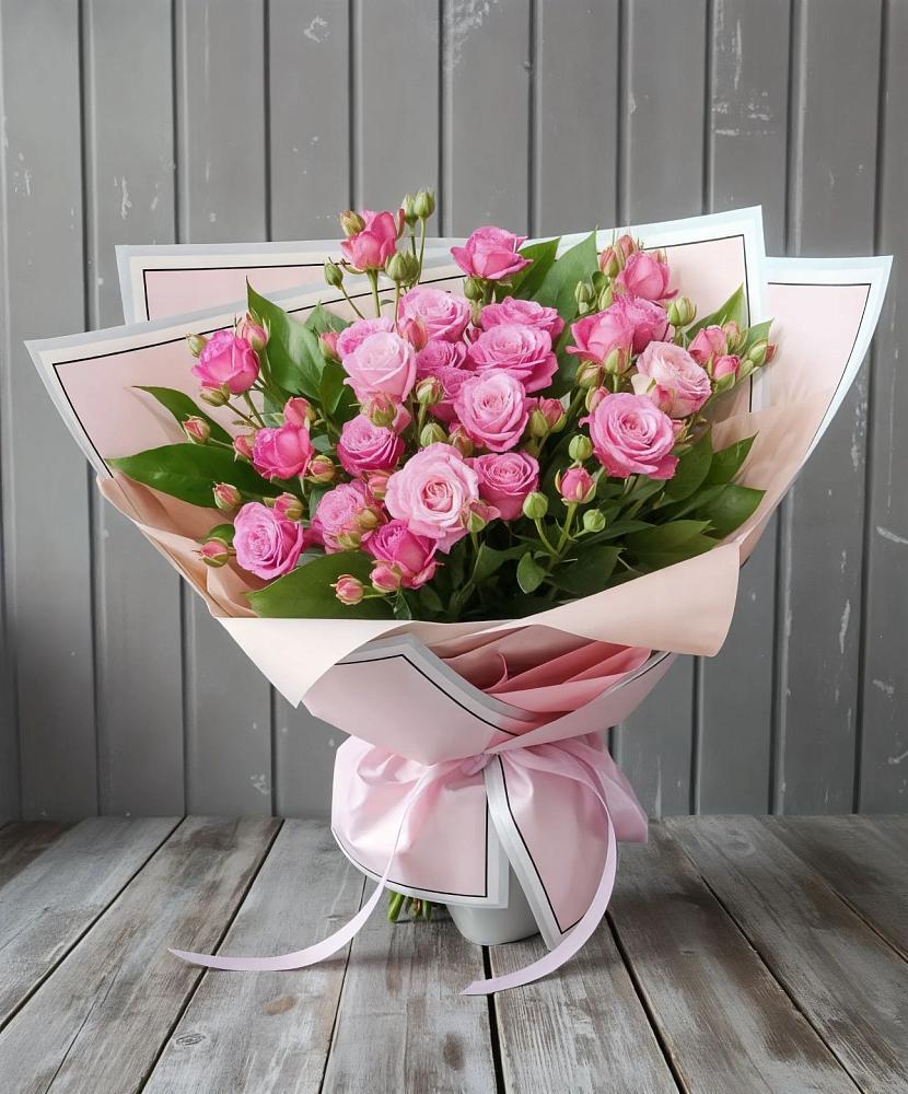 Букет Розовый кустик в Бурукшуне