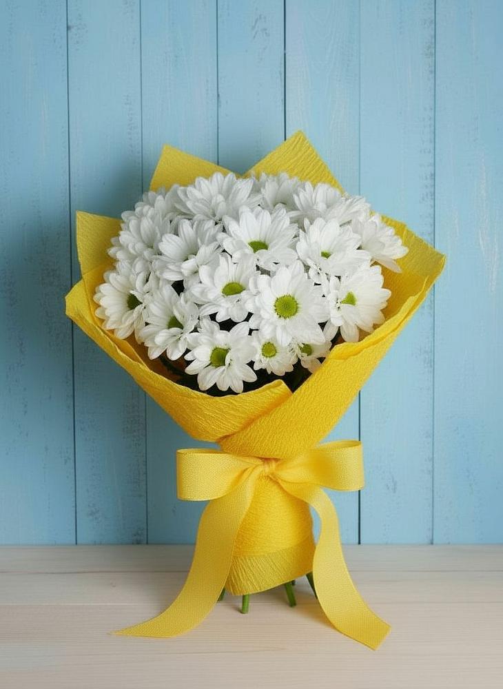 Букет цветов из: Хризантемы в Бурукшуне