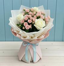 Букет цветов из:  Розы #REPLACE_PRED# Бурукшуне