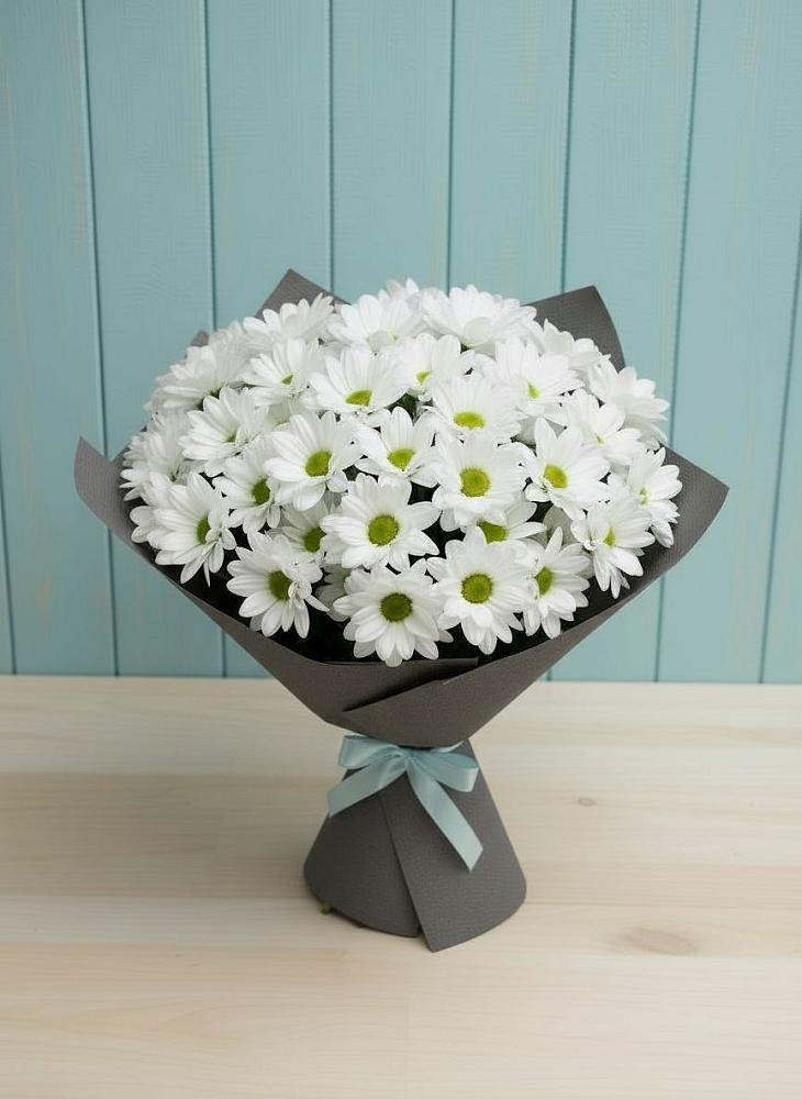 Букет цветов из: Хризантемы в Бурукшуне