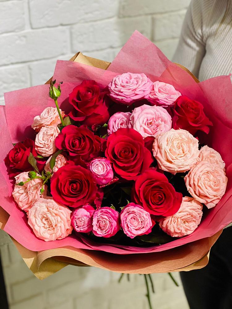 Букет цветов из: Розы в Бурукшуне