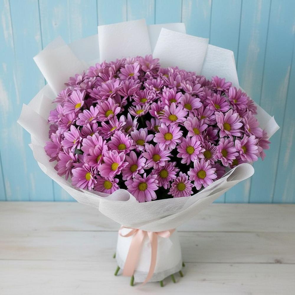 Букет цветов из: Хризантемы в Бурукшуне