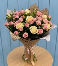 Букет цветов из:  Розы в Бурукшуне