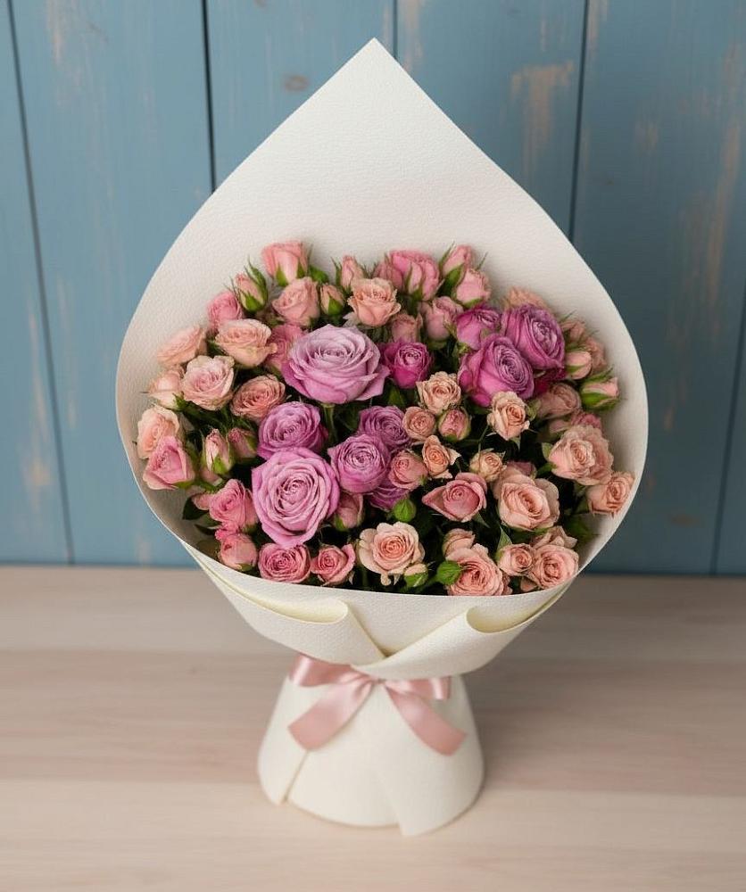 Букет цветов из: Розы в Бурукшуне