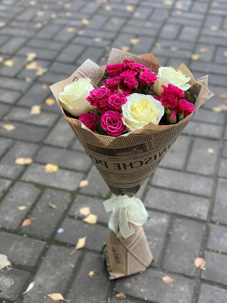 Букет цветов из: Розы в Бурукшуне