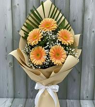 Букет цветов из:  Герберы в Бурукшуне