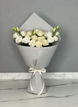 Букет цветов из:  Розы и Лизиантусы в Бурукшуне